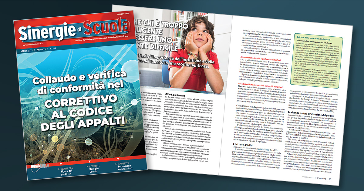 Copertina della rivista