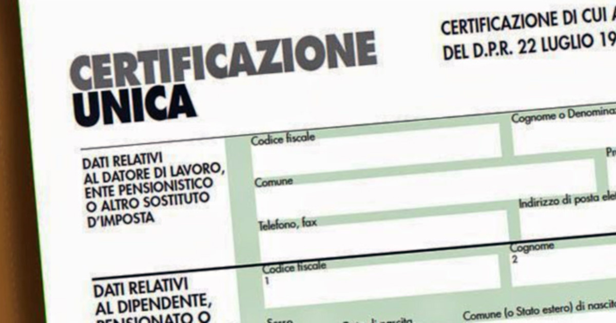 Certificazione Unica