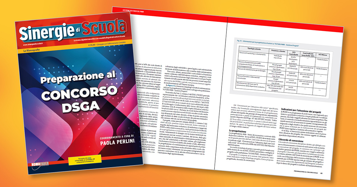 Monografia Preparazione al Concorso DSGA