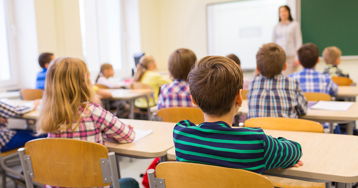 Censimento sui banchi di scuola