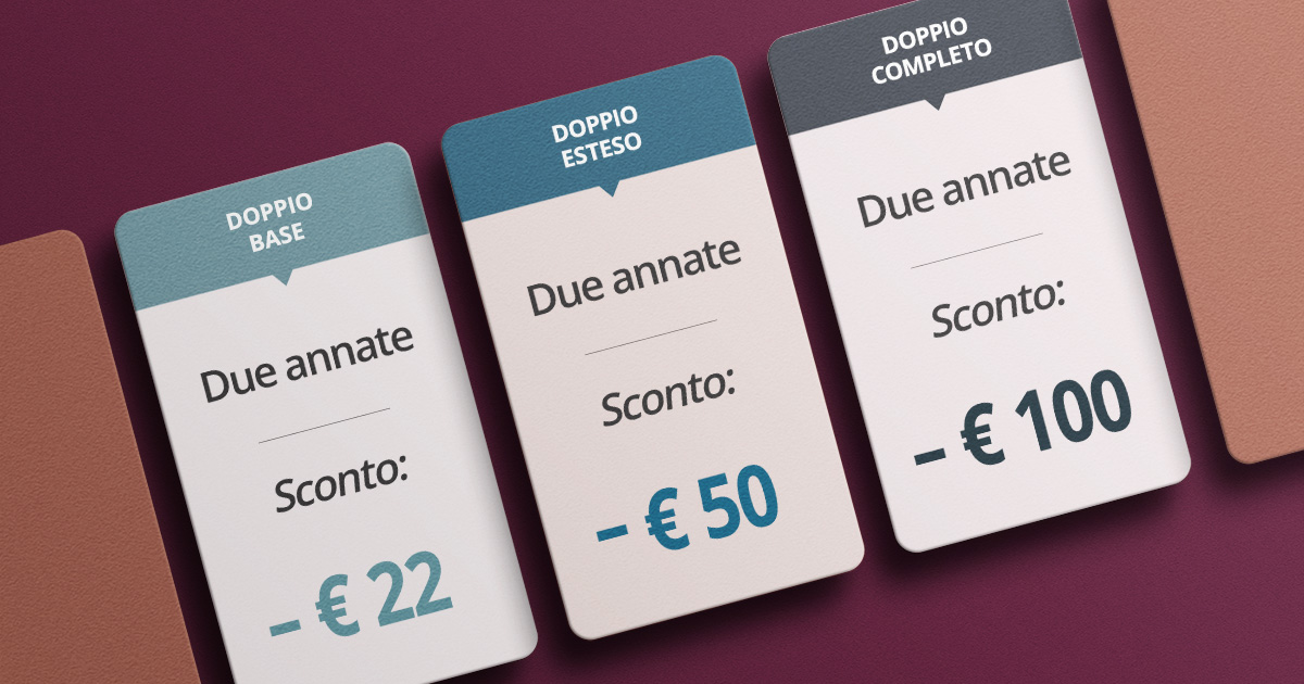 Doppio Abbonamento a Sinergie di Scuola
